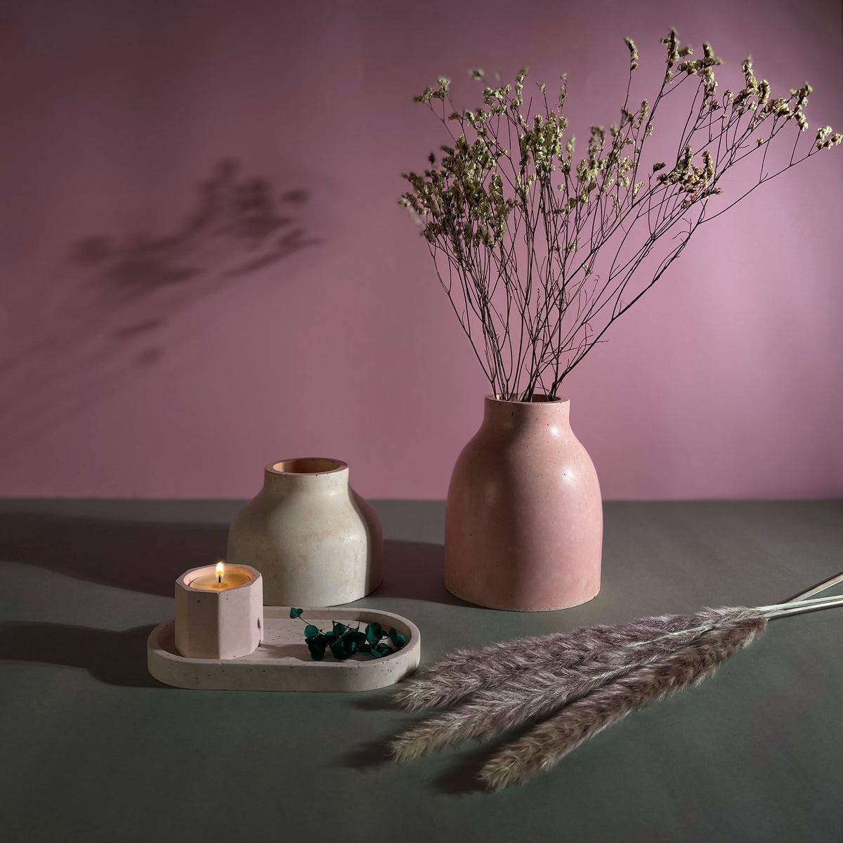 Saya Vase with Bouquet