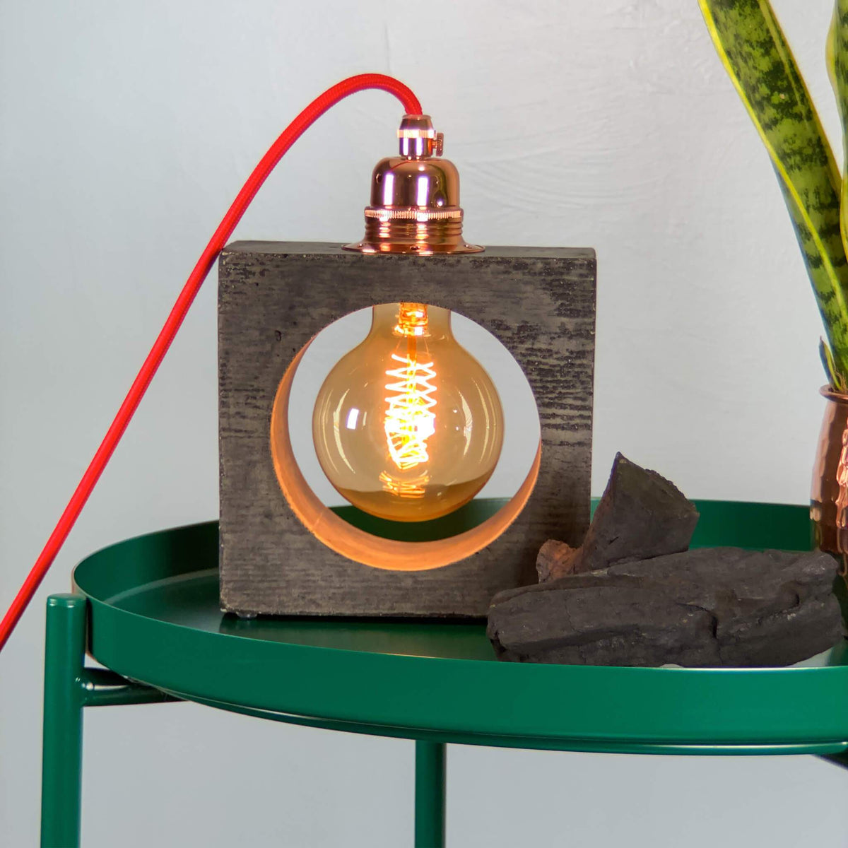 Industrial Concrete Lamps