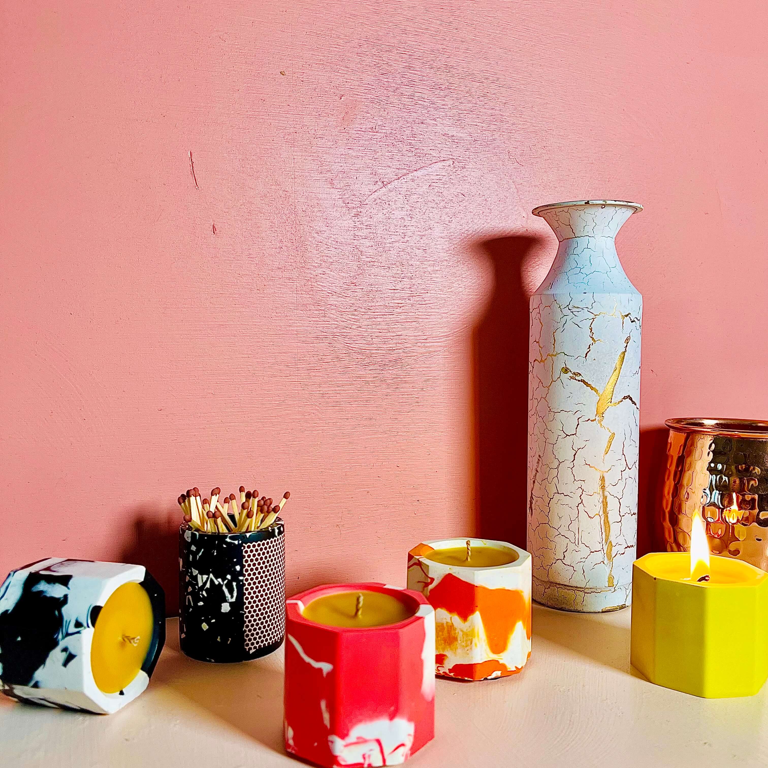 Natural Beeswax Candles
