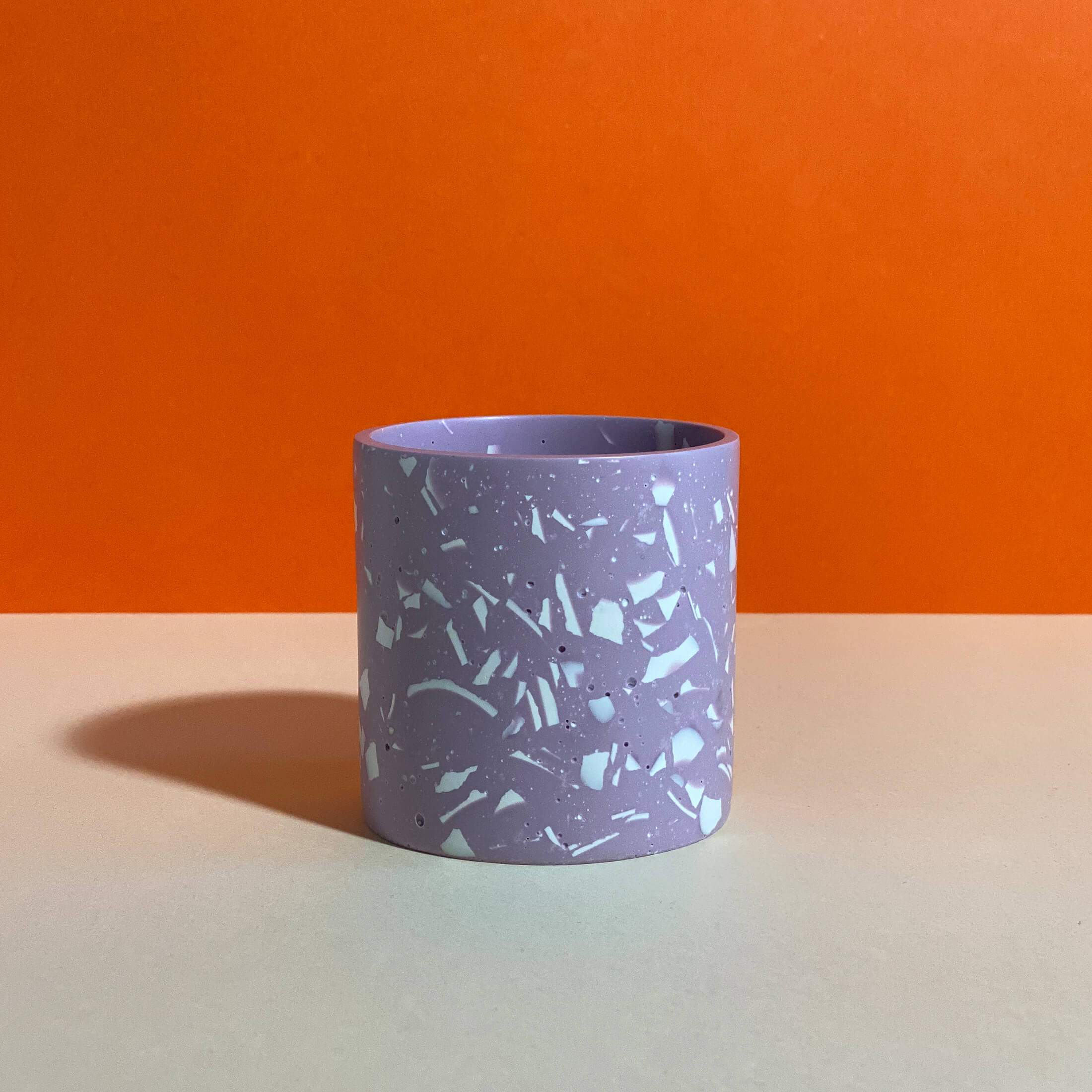 Lilac Terrazzo Pot