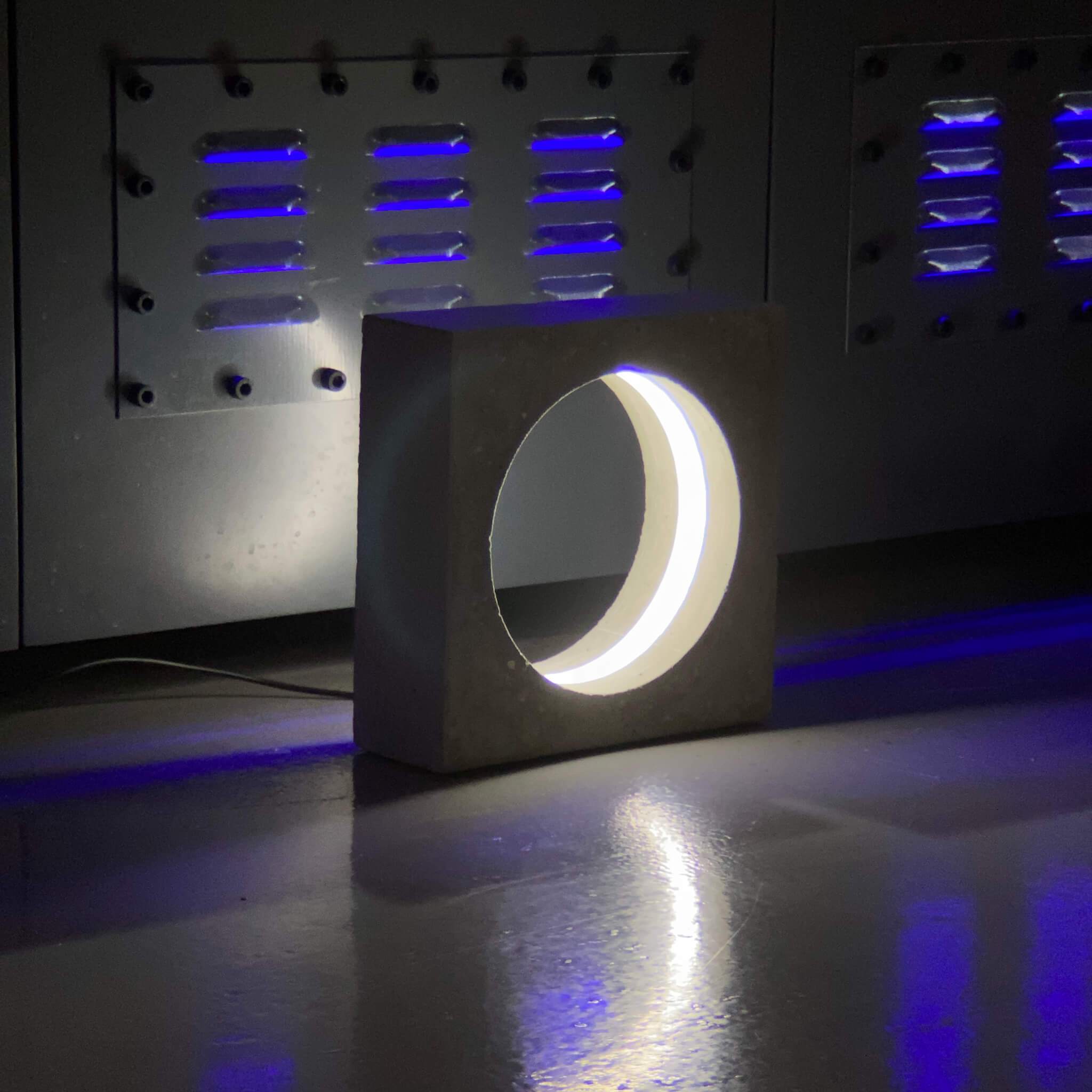 Concrete LED Lamp