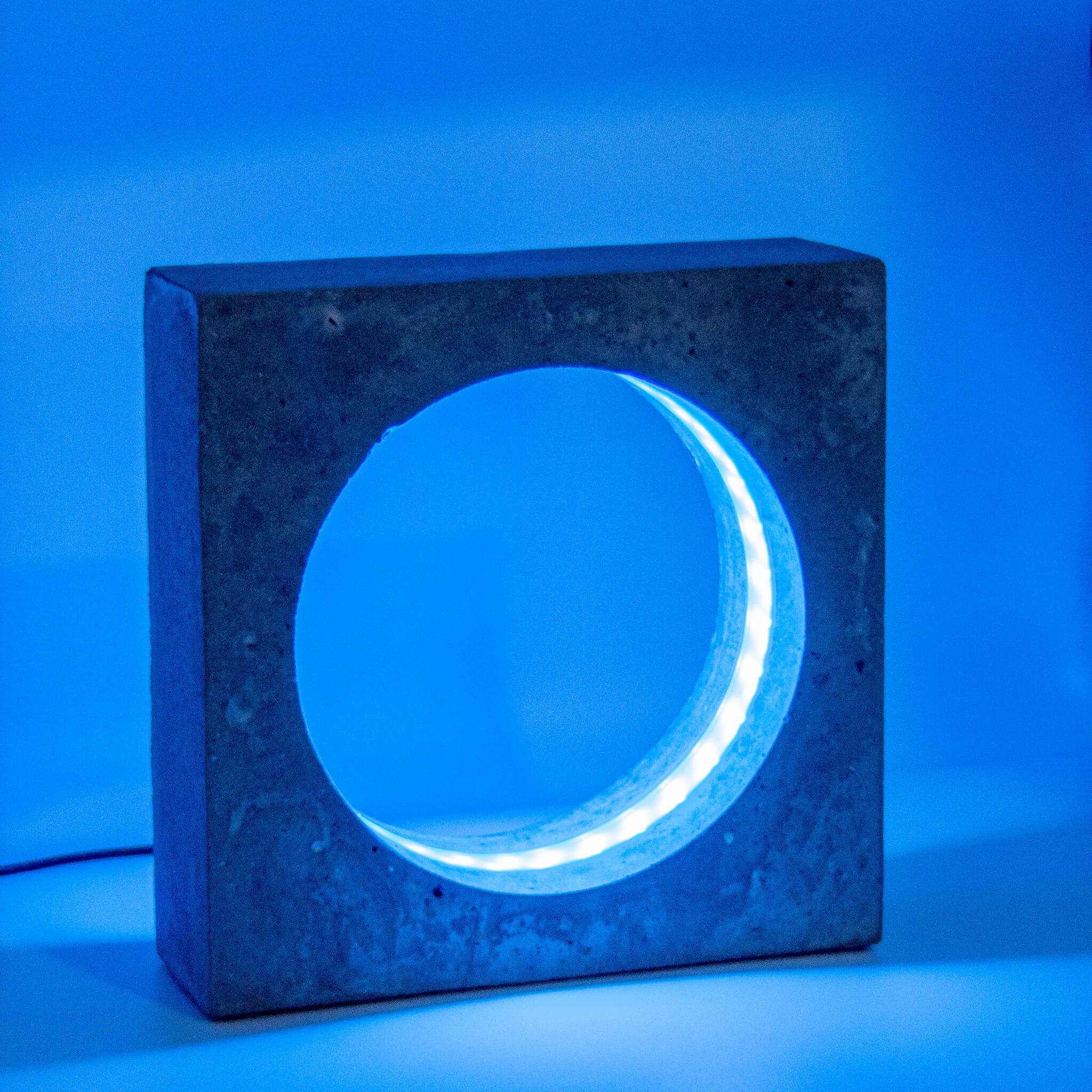 Concrete LED Lamp