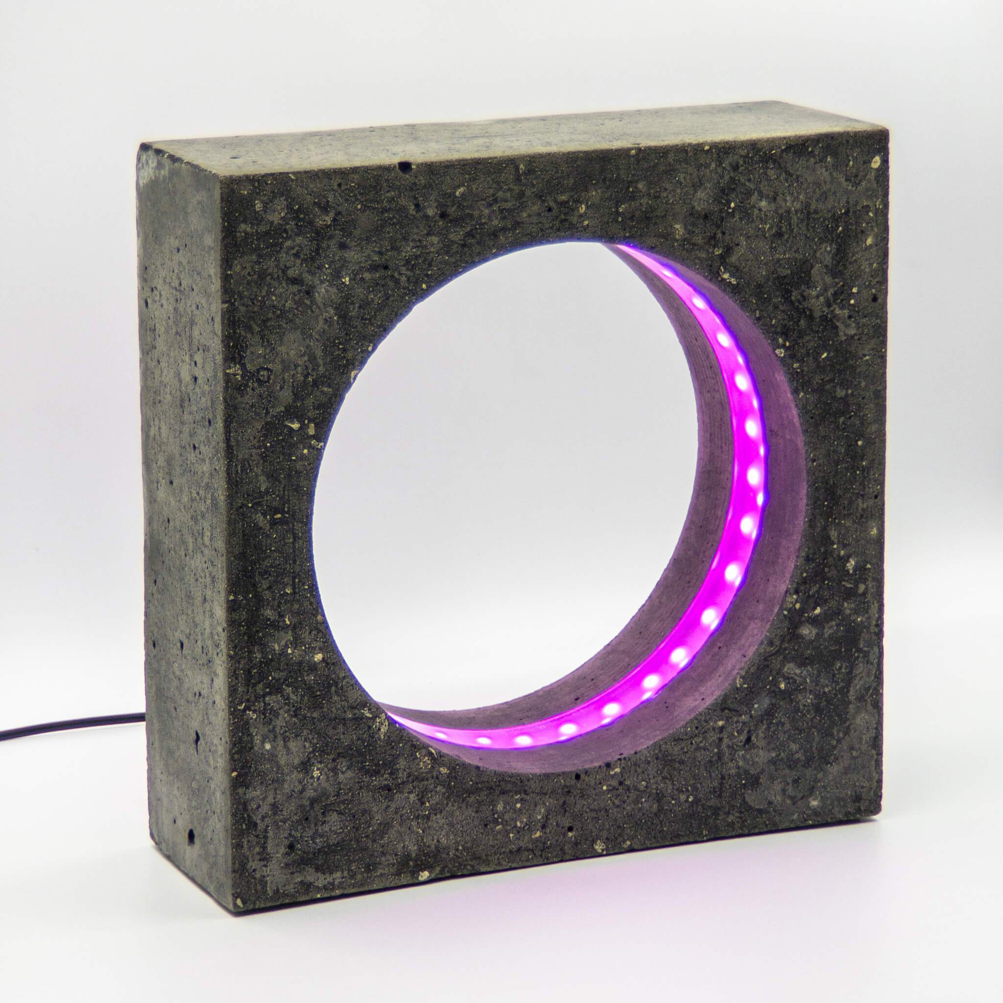 Concrete LED Lamp