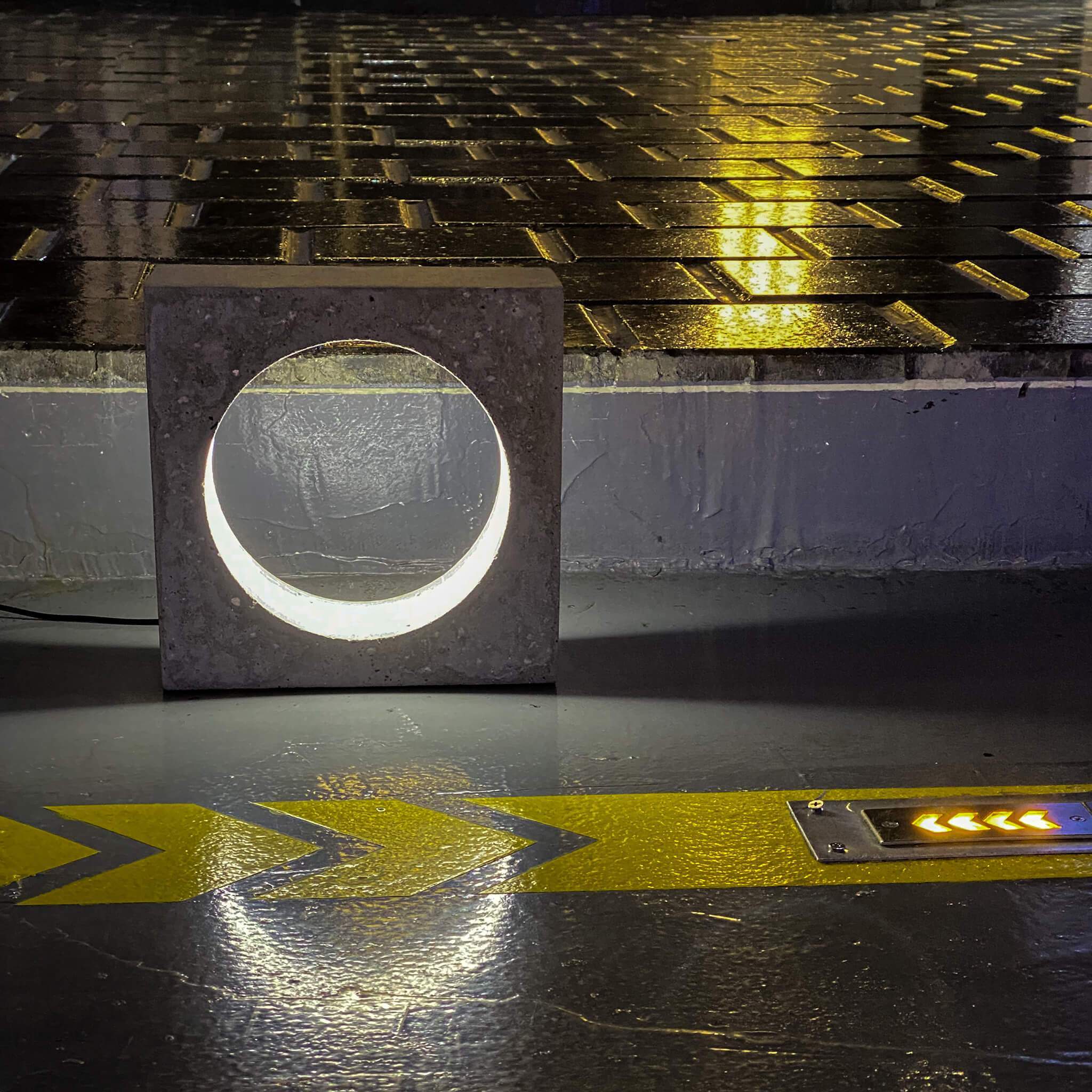 Concrete LED Lamp