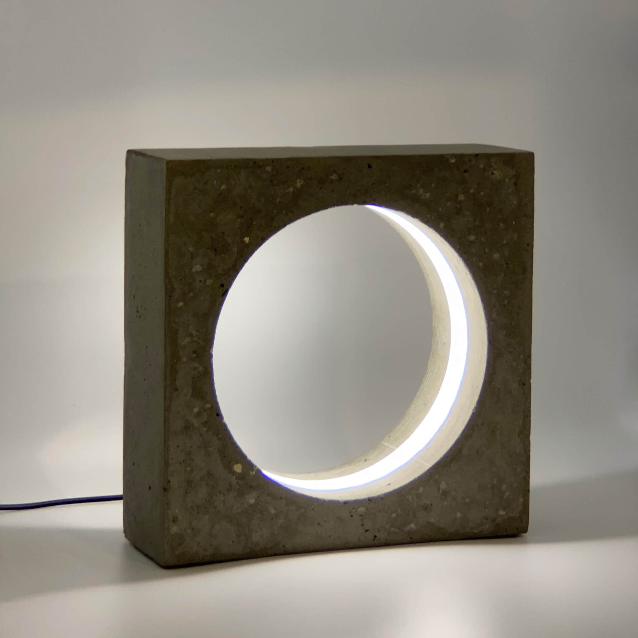 Concrete LED Lamp