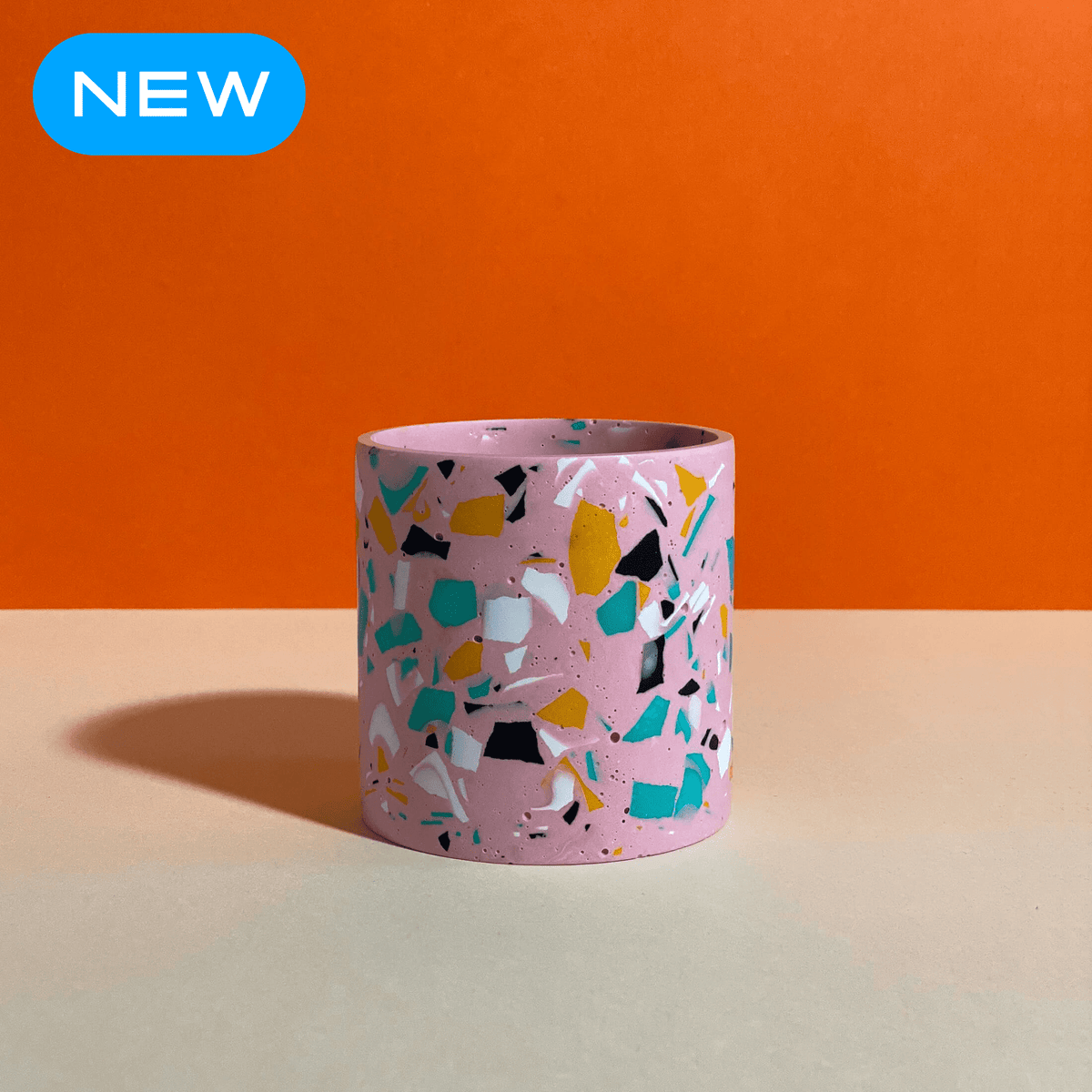 Pink Terrazzo Pot