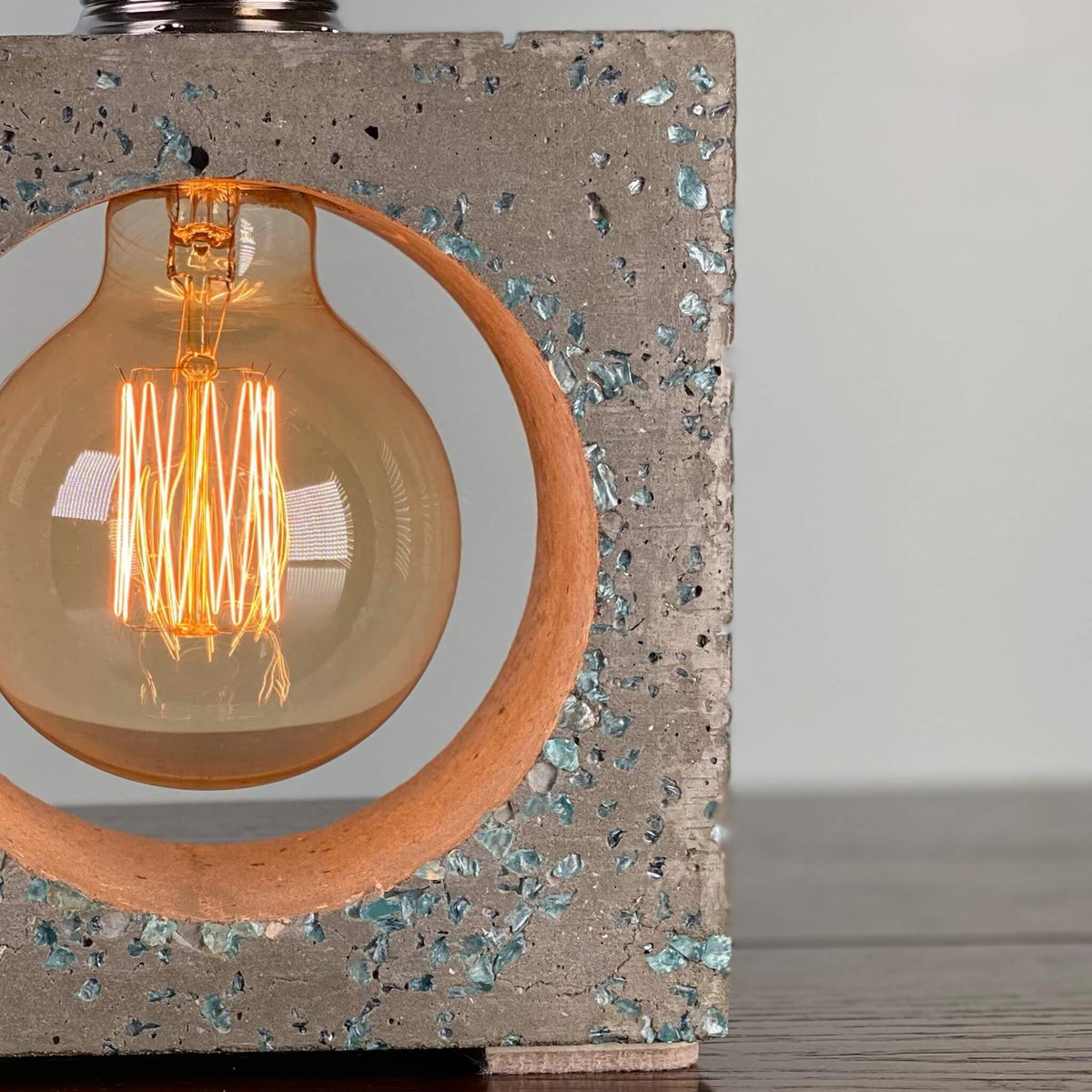 Industrial Table Lamp Concrete - Limited Edition