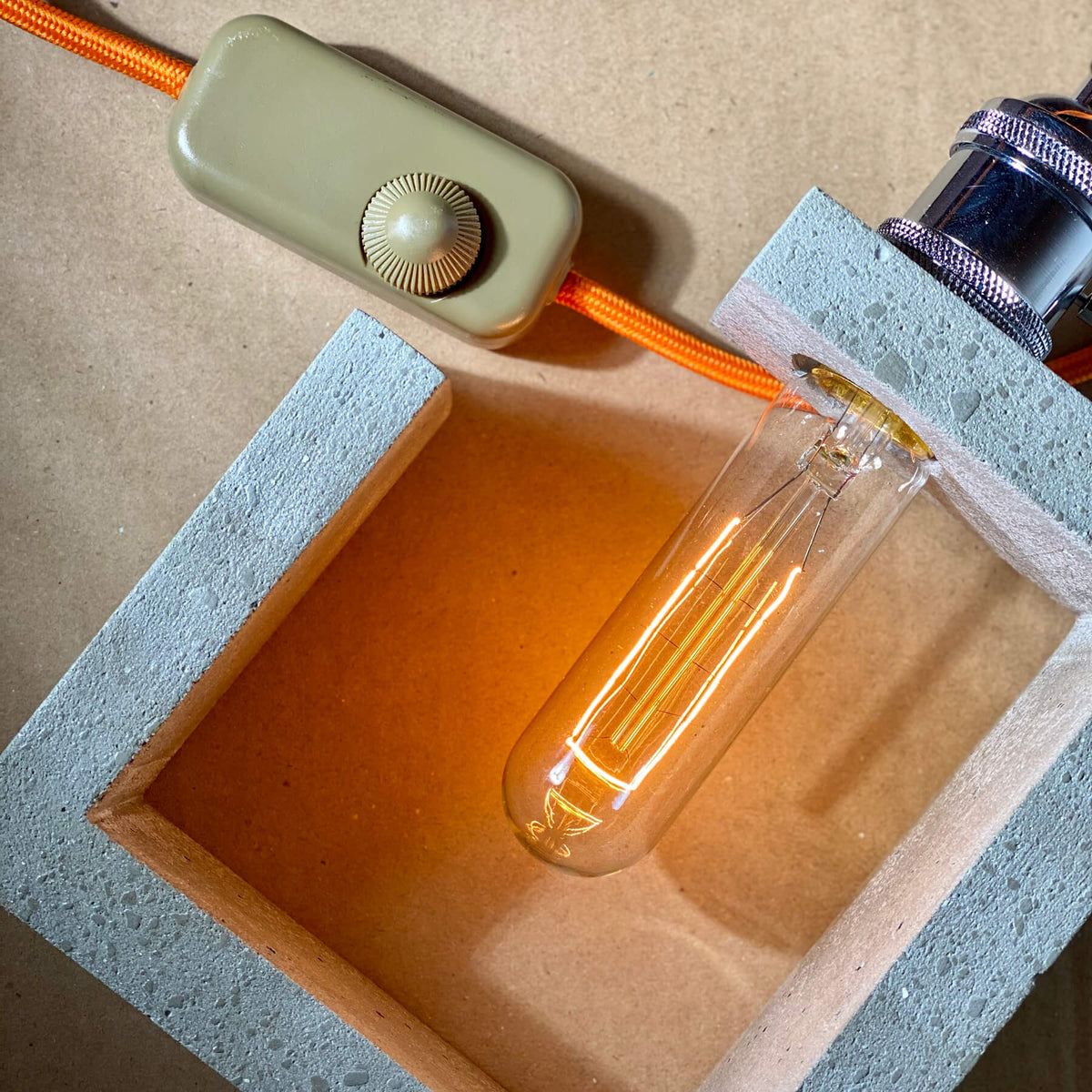 Open Frame Table Lamp