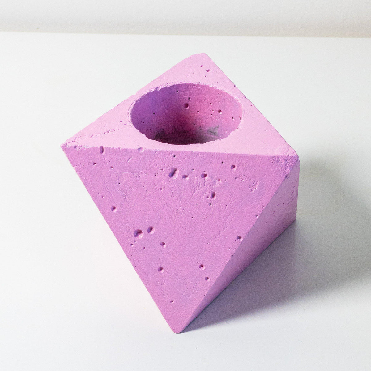 Set of 3 Concrete Planter Pots