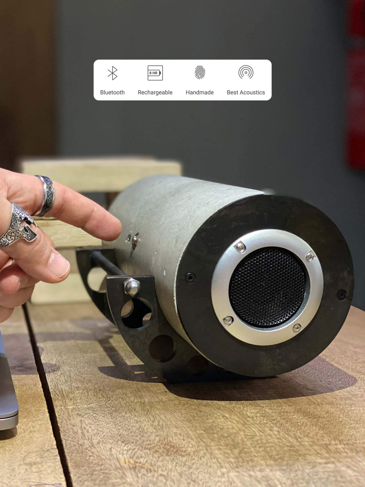 SolidSound: Handmade Bluetooth Speaker