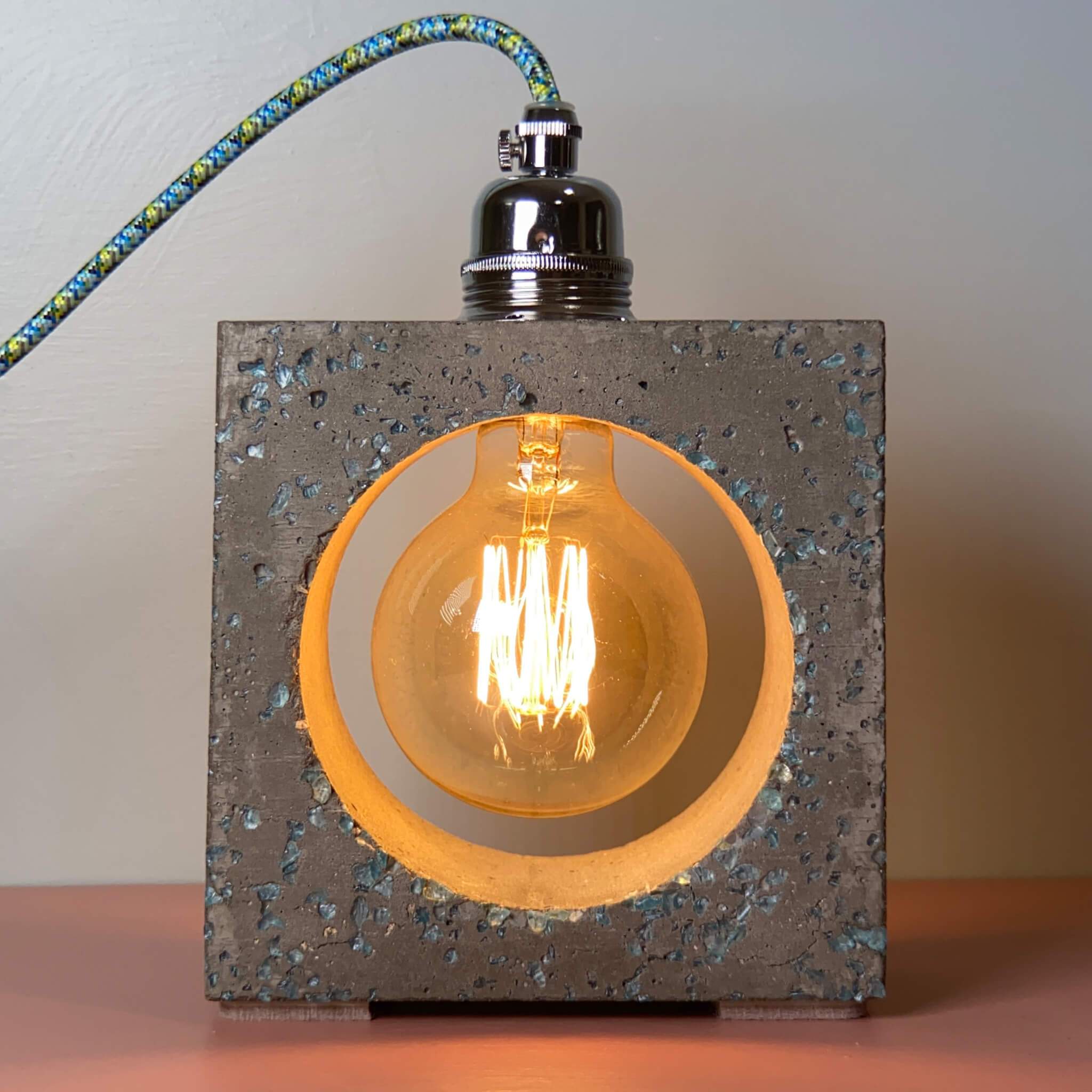 Industrial Table Lamp Concrete - Limited Edition